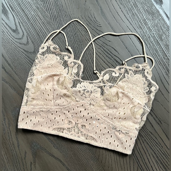 Free People Other - Free People beige bralette